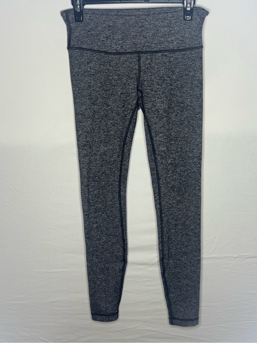 Lululemon Wunder Under High-Rise Tight 28” Heathered Black Woman’s Size 6 - Picture 2 of 6
